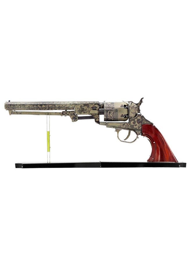 Fascinations Metal Earth Puzzle 3D Stir Gun Metal Jigsaw Puzzle Far West Buildable Model Kits for Adults Challenging Level 15 X 2.2 X 6.2 Cm  - Image 1