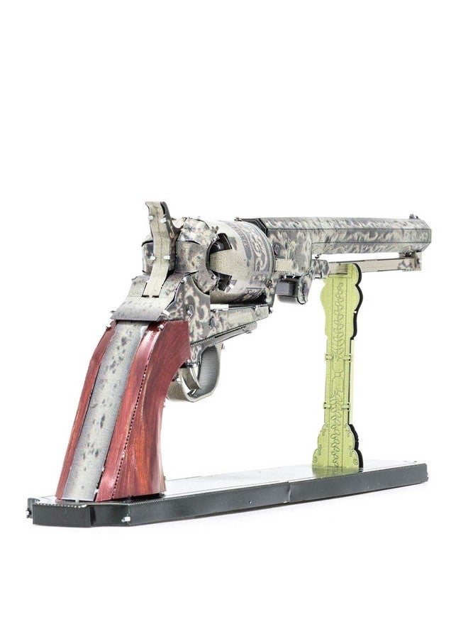 Fascinations Metal Earth Puzzle 3D Stir Gun Metal Jigsaw Puzzle Far West Buildable Model Kits for Adults Challenging Level 15 X 2.2 X 6.2 Cm  - Image 4