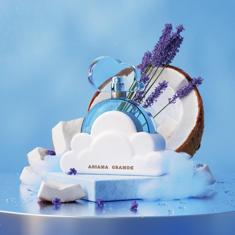Ariana Grande Cloud Eau de Parfum â€“ Warm Gourmand Fragrance for Women â€“ Women's Perfume with Notes of Lavender, Coconut, Vanilla & Pear â€“ 3.4 Fl Oz - Image 3