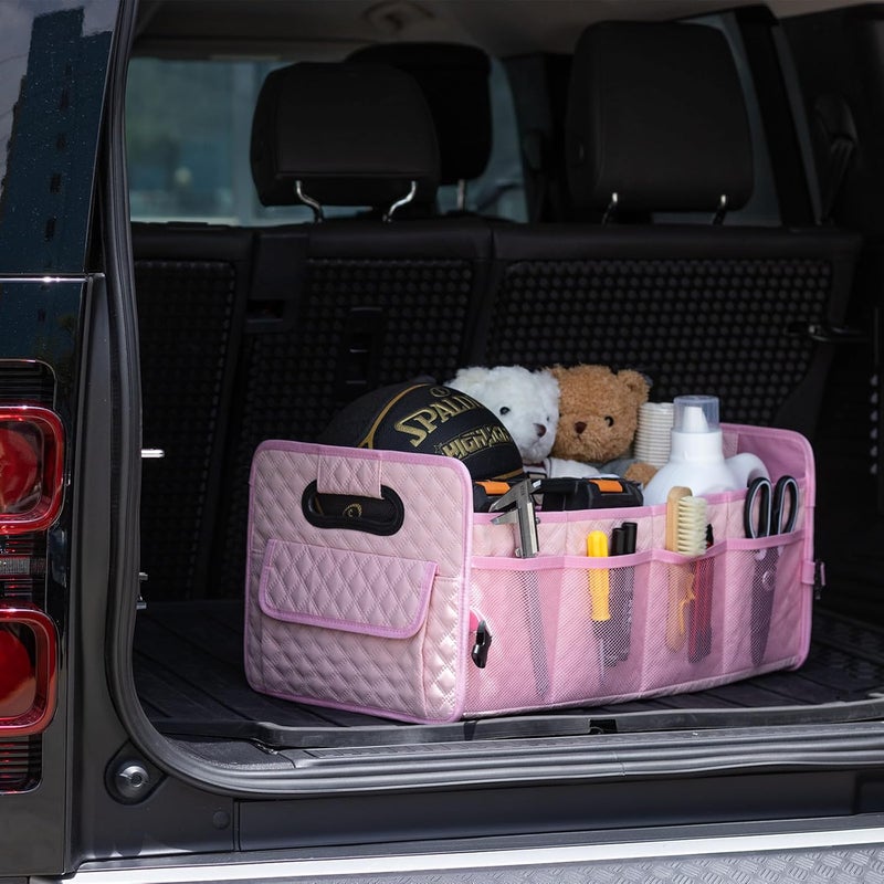JiatuA Pink Car Trunk Organizer - Image 3