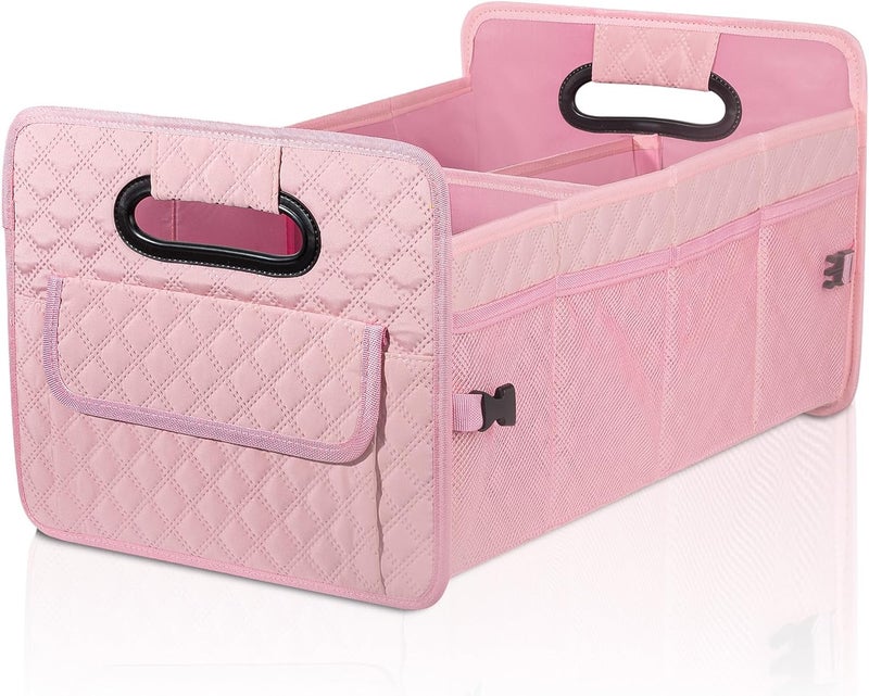 JiatuA Pink Car Trunk Organizer - Image 1