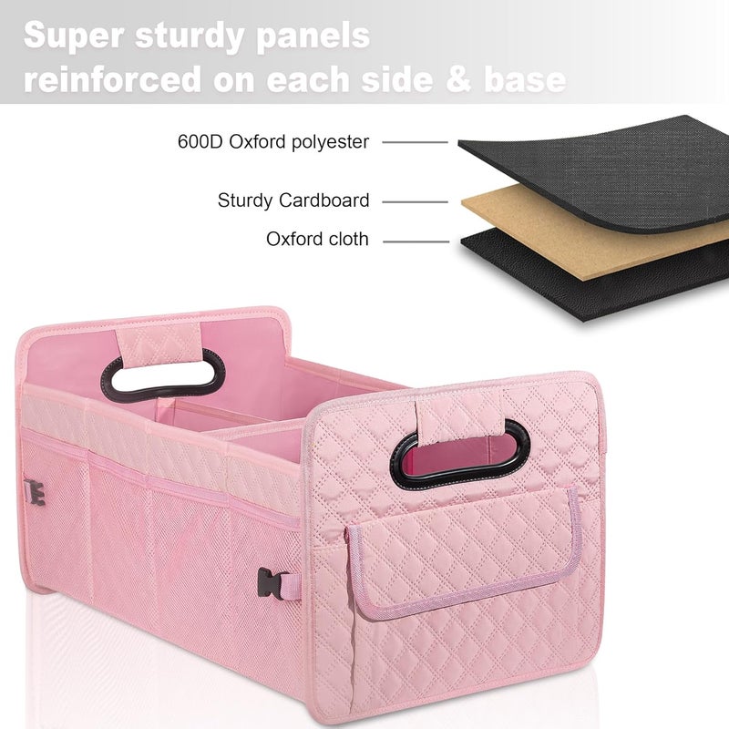 JiatuA Pink Car Trunk Organizer - Image 4