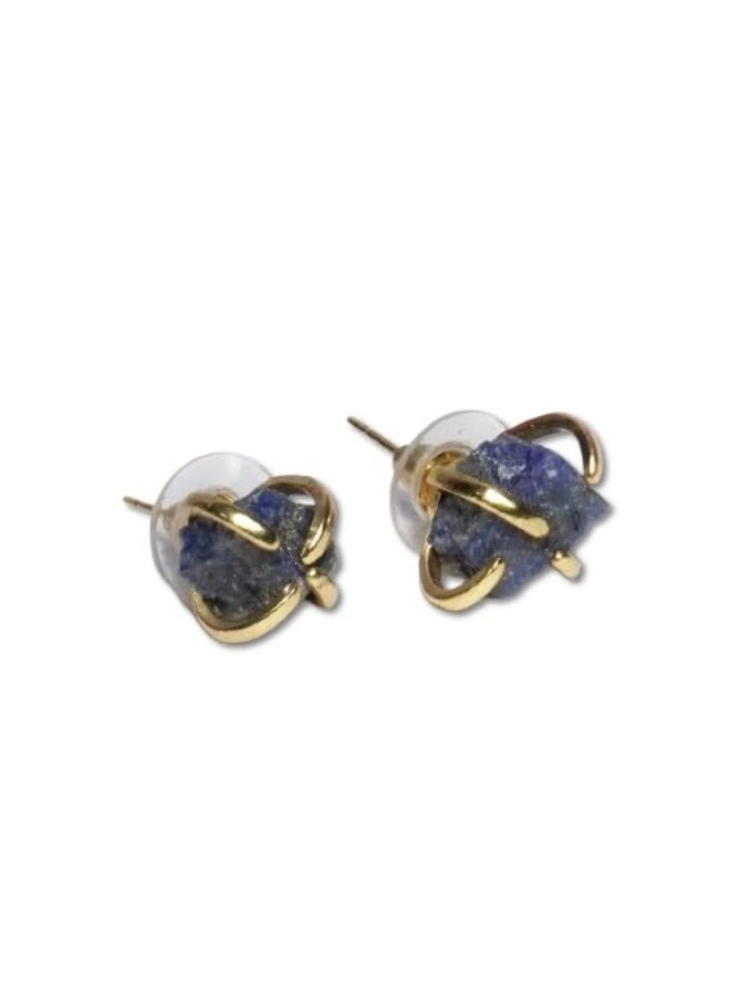 Studd Muffyn | Lapis Lazuli Spider Studs - Image 1