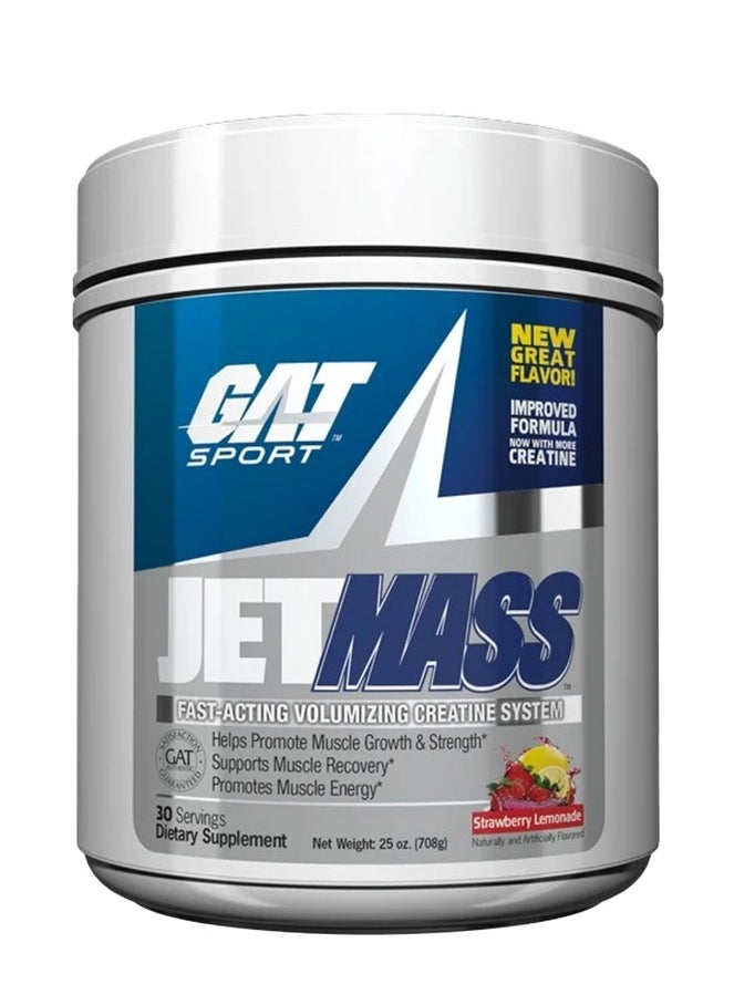 GAT - Jetmass Advanced Formula Strawberry Lemonade 30 Servings Pure Creatine Of High Quality - Image 1