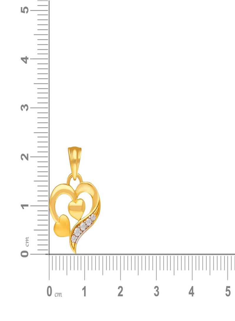 Malabar Gold and Diamonds 22 Karat 916 Purity Gold Pendant PDDZL28581AEY - Image 5