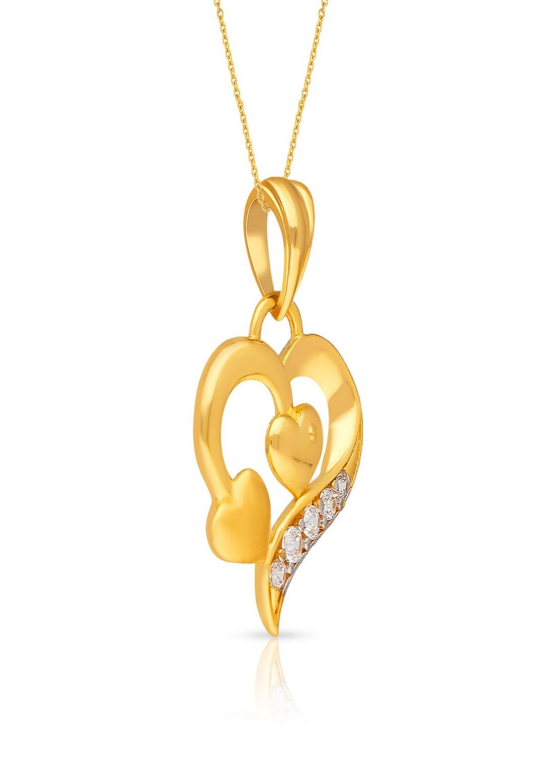 Malabar Gold and Diamonds 22 Karat 916 Purity Gold Pendant PDDZL28581AEY - Image 2
