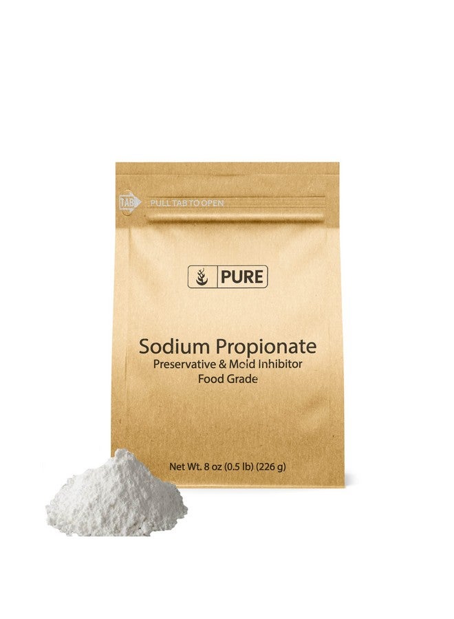 PURE ORIGINAL INGREDIENTS PURE ORIGINAL INGREDIENTS Sodium Propionate (8 oz) Preservative & Mold Inhibitor, Food Grade, Food Additive - Image 1