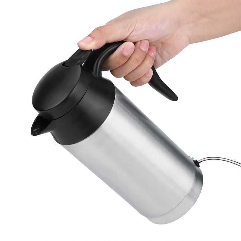 12V 750ml Car Portable Electric Travel Heating Cup Coffee Tea Boiling Mug Kettle - Image 4