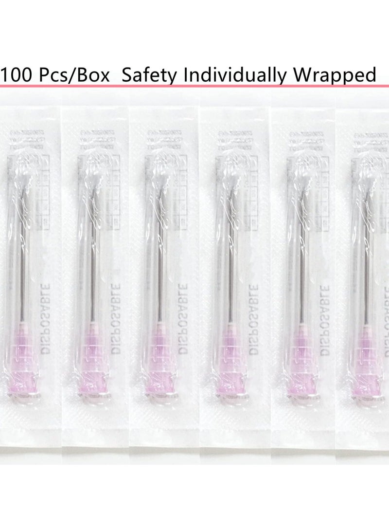 SKYLINE 18 Gauge 1 Inch Dispensing Syringe Needle 100PCS - Image 5