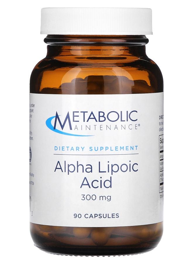 Metabolic Maintenance Alpha Lipoic Acid 300 mg 90 Capsules - Image 1