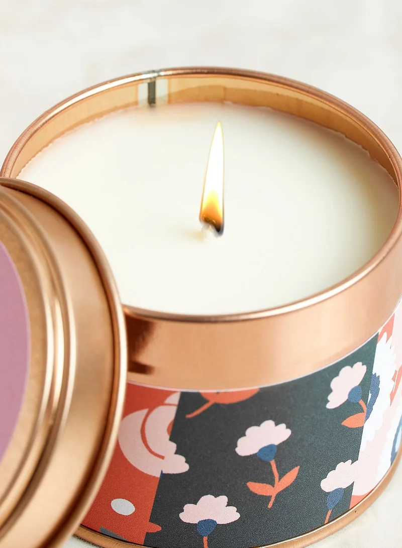 Flamingo Candles A Initial Vanilla & Ylang Ylang Candle
