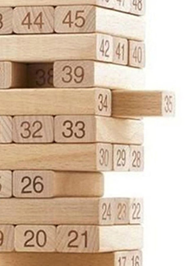 Wooden Classic Non-Toxic Environment Friendly Numeric Stacking Block Set - Image 5
