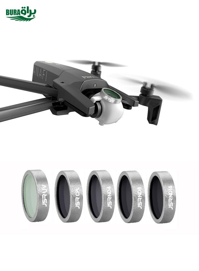 BURAQ JSR Filter Add-On Effect Filter For Parrot Anafi Drone UV+CPL+ND8+ND16  - Image 2