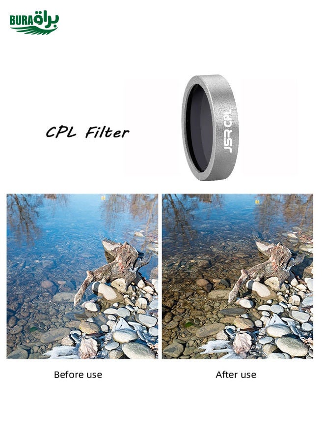 BURAQ JSR Filter Add-On Effect Filter For Parrot Anafi Drone UV+CPL+ND8+ND16  - Image 4