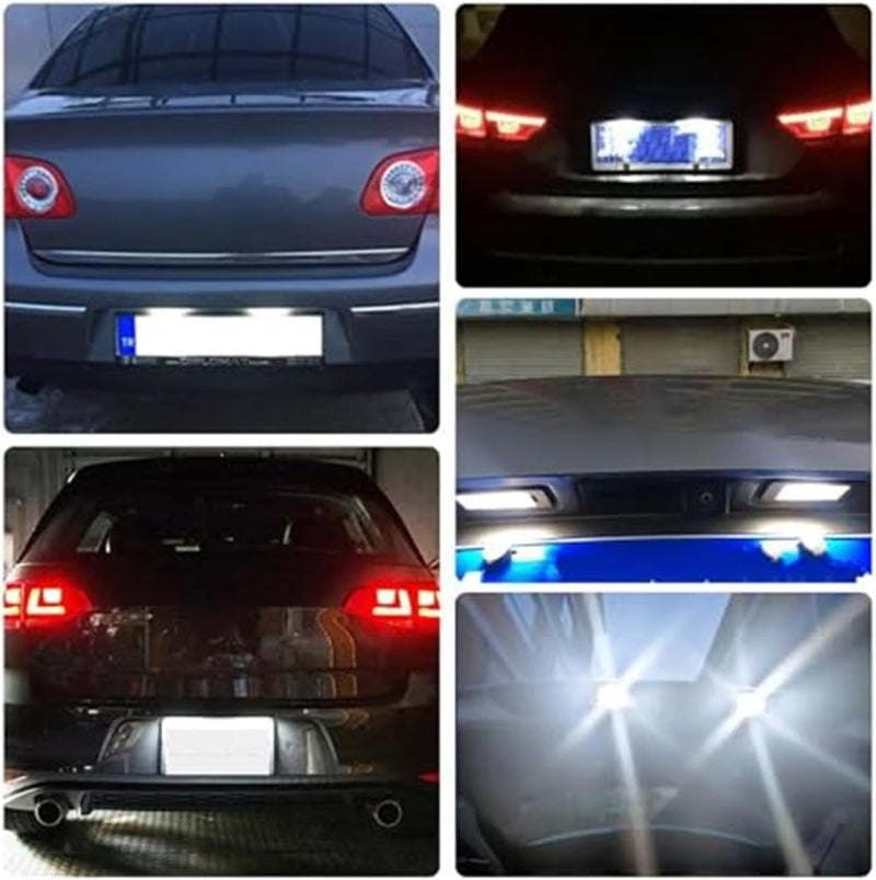 DEMULAX 2pcs License Plate Light for VW Vehicles - Image 2
