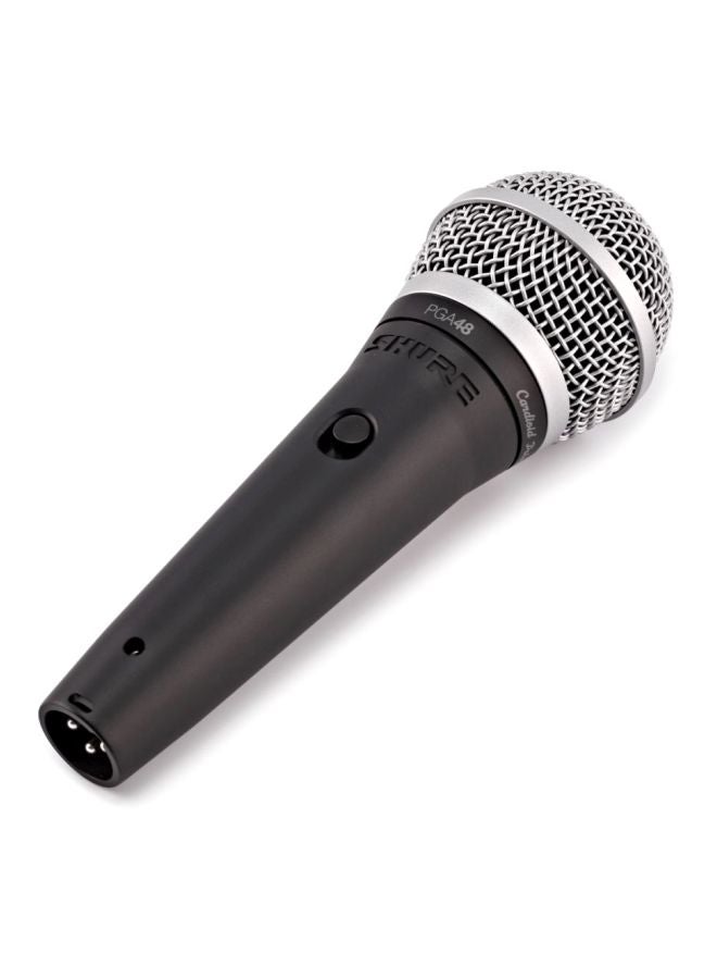 Shure Cardioid Dynamic Vocal Microphone PGA48-XLR Black - Image 3