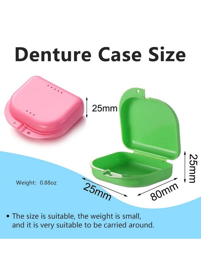 2 PCS Orthodontic Retainer Case,Retainer Case,Denture Case with Ventilation Holes for Mouth Guard and Floss (Green) - pzsku/Z62426D6B2A20EBCCAF51Z/45/_/1736426521/78b04b54-ab76-4750-a148-7d1a011bf598