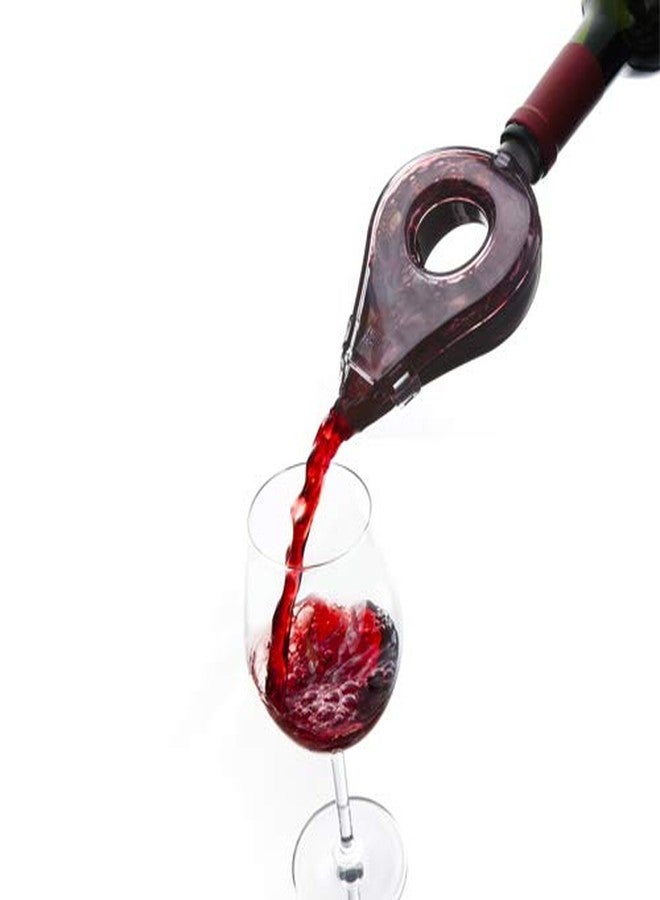 Cpixen Mini Decanter Red Wine Aerator V Style Magic Decanter Red Wine Aerator Filter Air Intake Pour Wine Opener Wine Opener and Stopper Wine Aerator - Image 2
