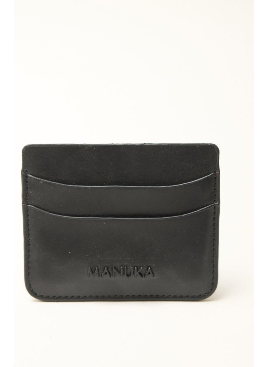 Manuka - Logo Card Holder Black - Image 1