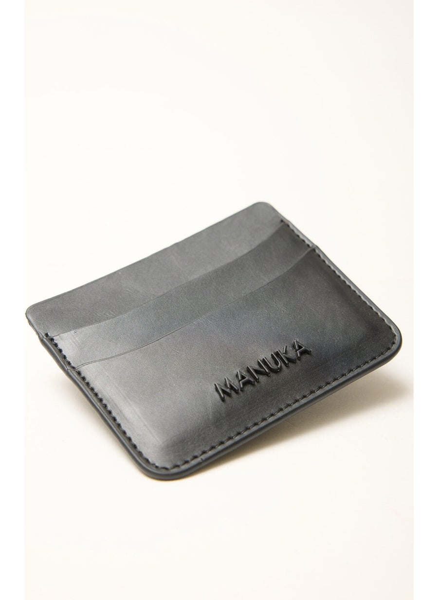 Manuka - Logo Card Holder Black - Image 1