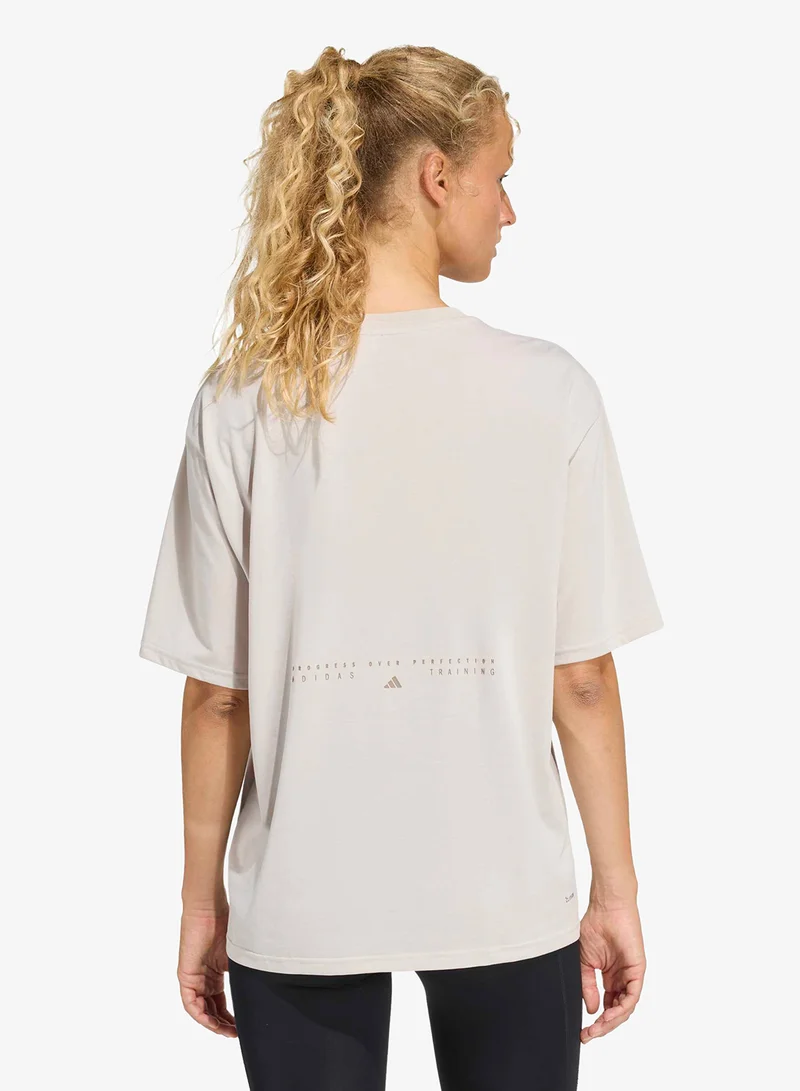 اديداس تيشيرت تدريب الحيوانات بطبعة كليماكول