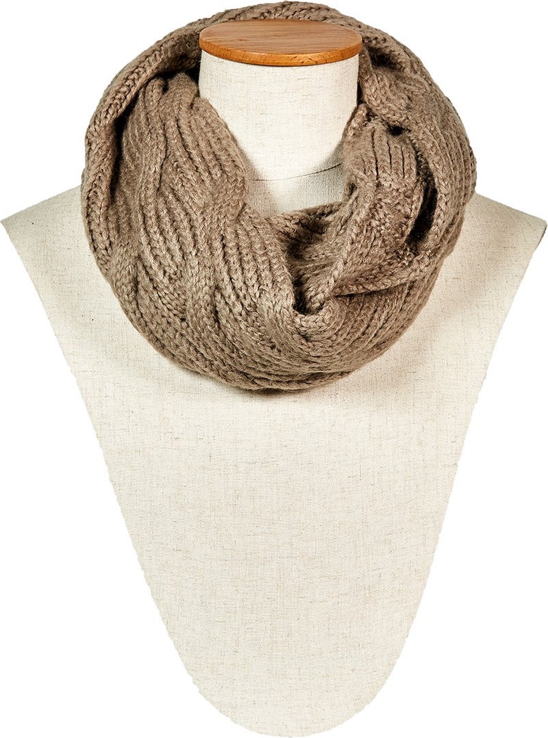 Fonem Unisex Mother of Pearl Neck Collar Fo 6003 Beige