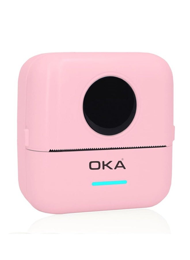 OKA Portable mini printer wireless for children graphics and photo printer small thermal label printer – works through the application / Model BVV10  - Image 3