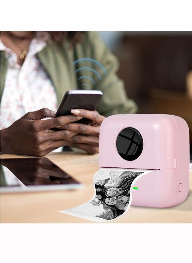 OKA - Portable mini printer wireless for children graphics and photo printer small thermal label printer – works through the application / Model BVV10 - Image 1
