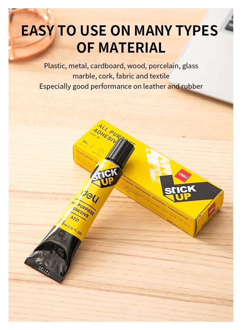 Deli All Purpose Gel Adhesive Glue 35ml Content - Image 5