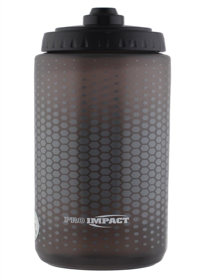 Pro Impact 28 Oz Squeeze Bottles Sports Water Bottle - Multipurpose Reusable Water Bottle for Training, Gym - Wide Mouth Squirt Bottles for Liquids - Soft Squeeze Gym Water Bottle Fast Flow - Black - Image 1
