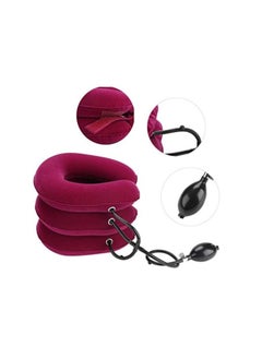 Generic Inflatable Collar Collar Sieve Cervical Vertebrae Air Tube Lighting Neck Care PVC Shoulders Neck Support Pillow  - Image 3