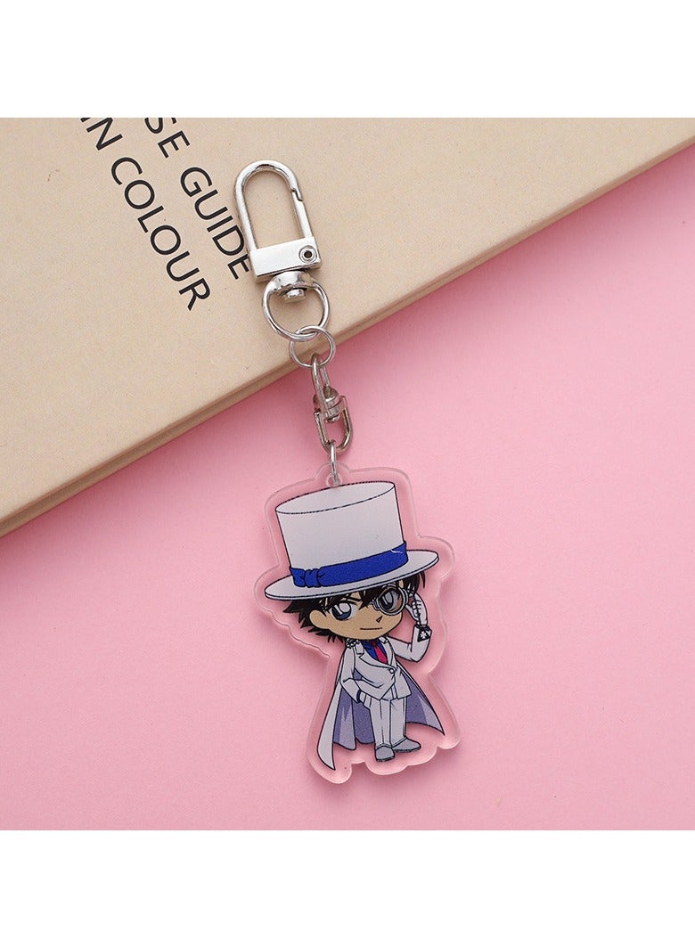 Detective Conan Kaito KID Keychain