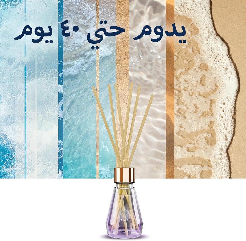 Glade Reed Diffuser, Aqua Voyage, Sea Salt & Island Flowers & Musk, 100ml - Image 5