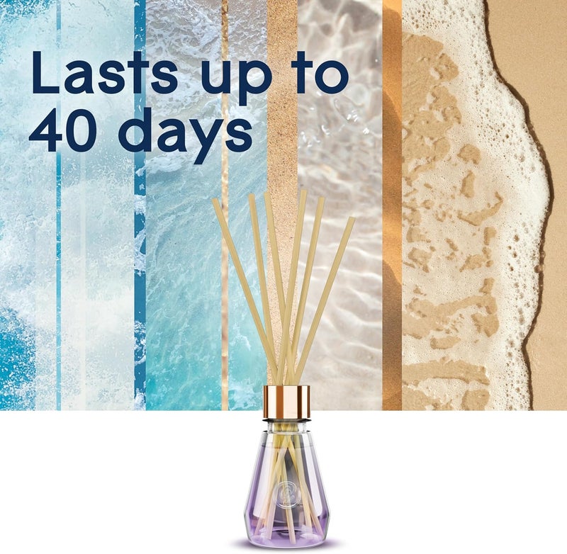 Glade Reed Diffuser, Aqua Voyage, Sea Salt & Island Flowers & Musk, 100ml - Image 4