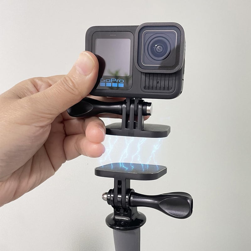 Suptig Magnetic Mount, Chest Mount for Gopro Hero 13, Hero 12/11/10/9/8/7,Gopro Max2, DJI Osmo Action 5/4/3, Akaso, Insta 360 Action Camera. - Image 4