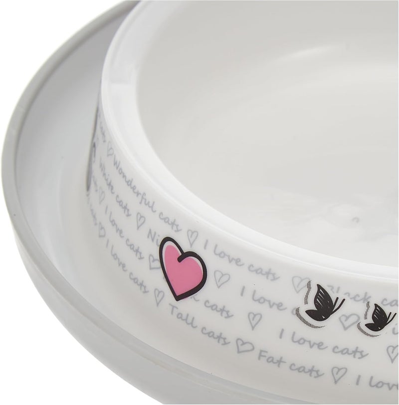 MODERNA Wide use selected material Trendy Dinner Water Bowl - Cats In Love Personal & public compatible - Image 4