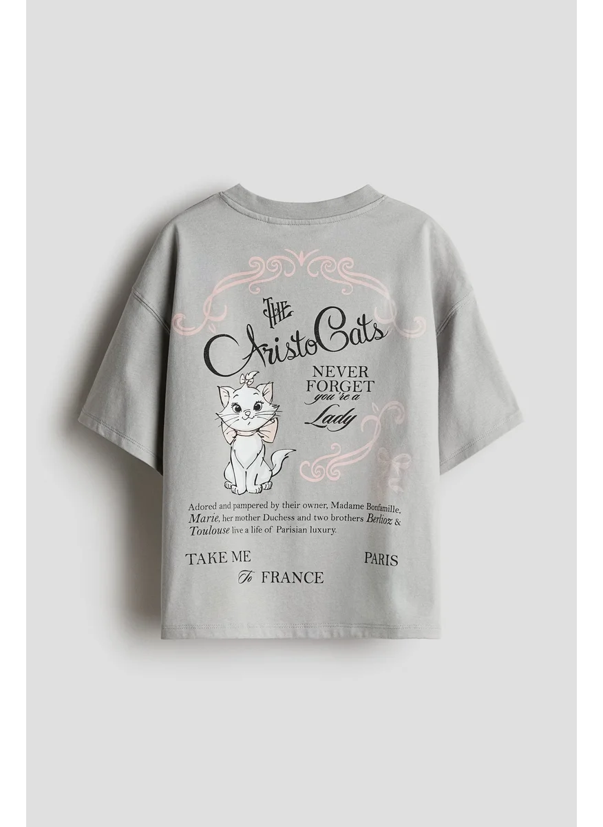 اتش اند ام Printed Cotton T-Shirt