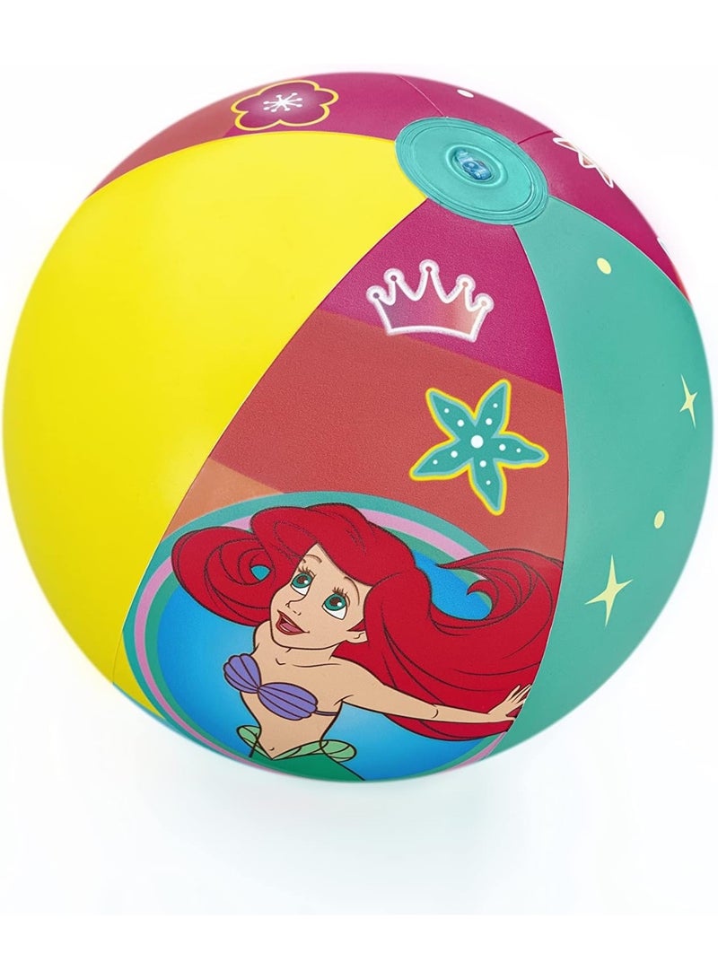 Bestway Disney Princess 20"/51cm Beach Ball, Outdoor & Indoor Relaxation & Play, Use at Beach & Pool, Toy, Inflatable Ball - Image 1