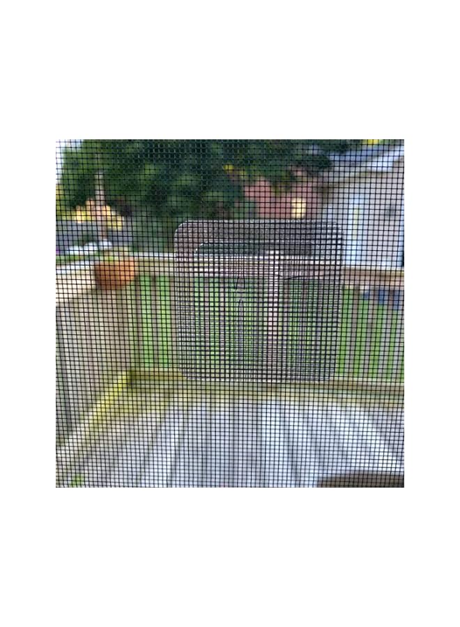 The Bros Window Insect Screen Adhesive Tape Screen Repair Tapes Kit Waterproof Fiberglass Covering Mesh for Window and Door Patch Repair Anti Mosquito (5cmX5m Black) - Image 4