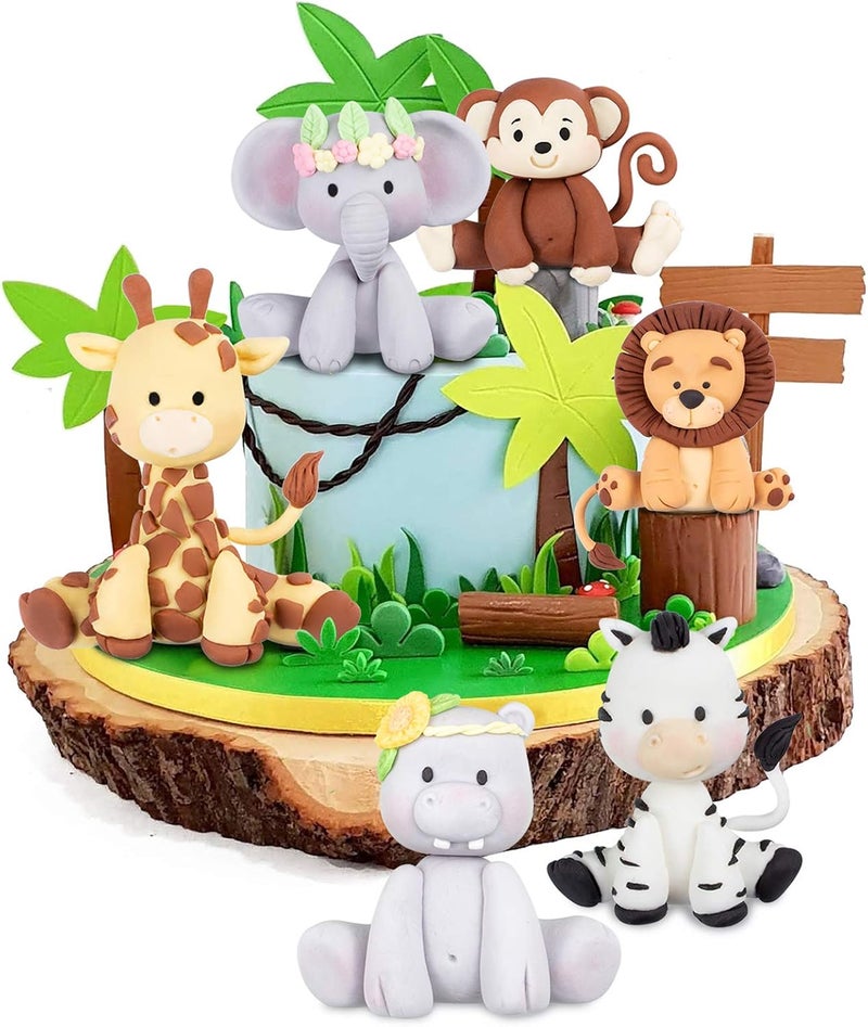FUNSHOWCASE Monkey Fondant Silicone Mold for Baby Shower, Birthday, Sugarcraft Cake Decoration, Chocolate, Cupcake Topper - Image 3