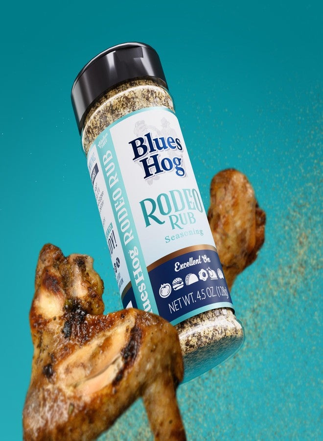 Blues Hog Rodeo Rub Seasoning, Bold All-Purpose Dry Rub, All-Natural, Gluten-Free, Made in the USA, 9.5 oz - Image 4