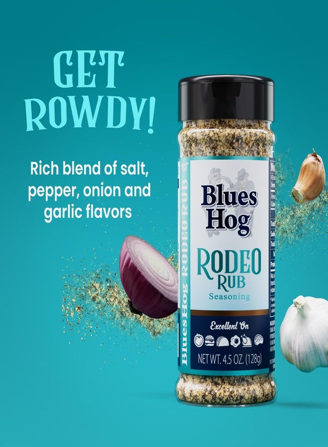 Blues Hog Rodeo Rub Seasoning, Bold All-Purpose Dry Rub, All-Natural, Gluten-Free, Made in the USA, 9.5 oz - Image 3