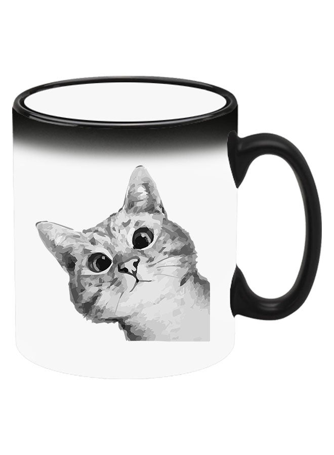Theodor Colour Changing Heat Sensitive Magic Mug - Add Hot Tea or Coffee Cat Peep For Home Office Gift Kids Men Women  - Image 2