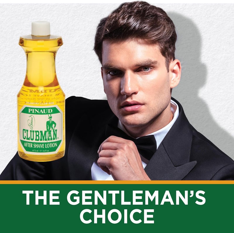 CLUBMAN Pinaud After Shave Lotion - 16 oz - Image 2