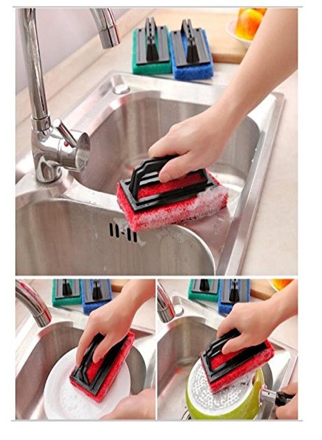 Winberg ® Tile Cleaning Scrubber Brush Pack of 4 Tile Cleaning Floor Cleaning Hard Brush Win004 - Image 2