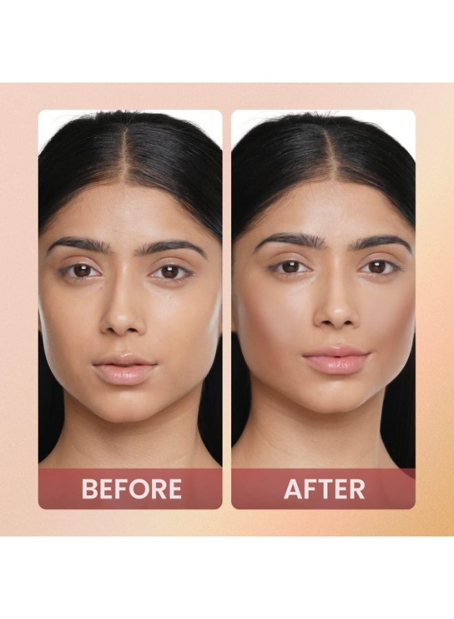 Swiss Beauty Pearl Illuminator Foundation, Face Makeup, Rose Gold, 35g - Skin Brightening, Brightening and Glowing, Facial Enhancement, Face Foundation, Foundation Makeup - Image 5