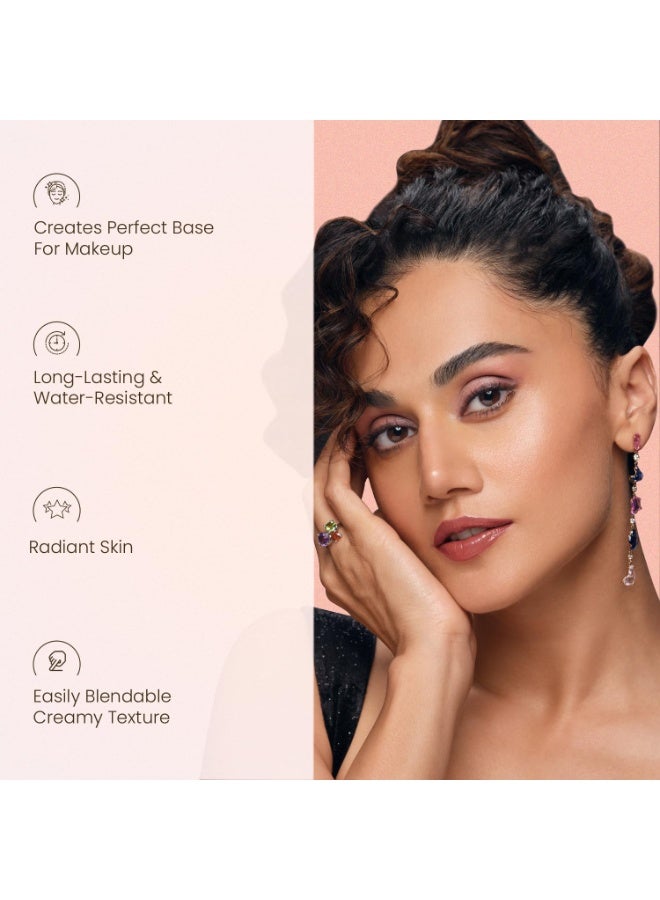 Swiss Beauty Pearl Illuminator Foundation, Face Makeup, Rose Gold, 35g - Skin Brightening, Brightening and Glowing, Facial Enhancement, Face Foundation, Foundation Makeup - Image 3