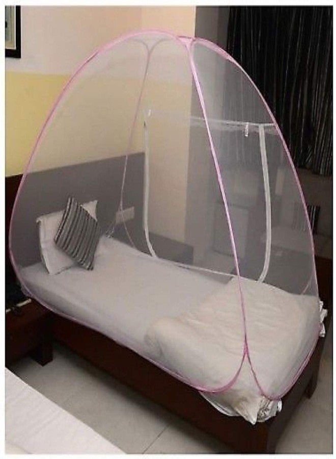 Ans Folding Single Bed Mosquito net (Purple)