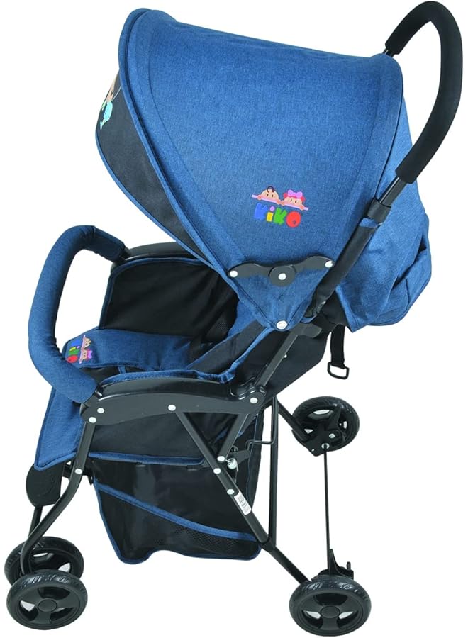 Kiko Stroller For Newborn Baby Blue - Image 3
