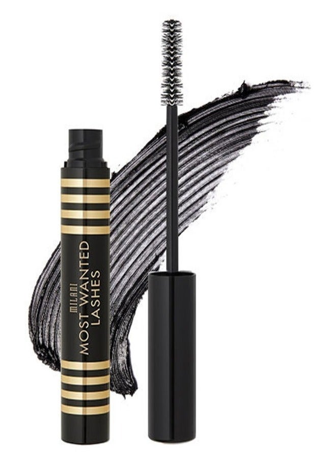 MILANI Milani Most Wanted Lashes Mascara 110 Black Noir – Volumizing, Lengthening & Smudge-Proof Formula for Bold, Dramatic Lashes (8ml)  - Image 1